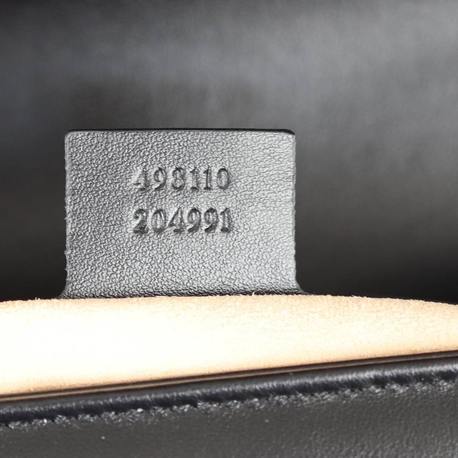 Gucci GG Marmont Small Top Handle Bag Date code