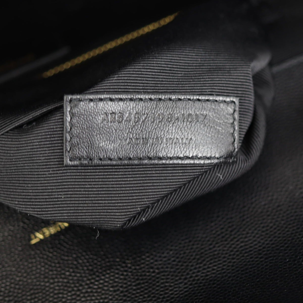 Saint Laurent Matelasse Envelope Large Bag Date code
