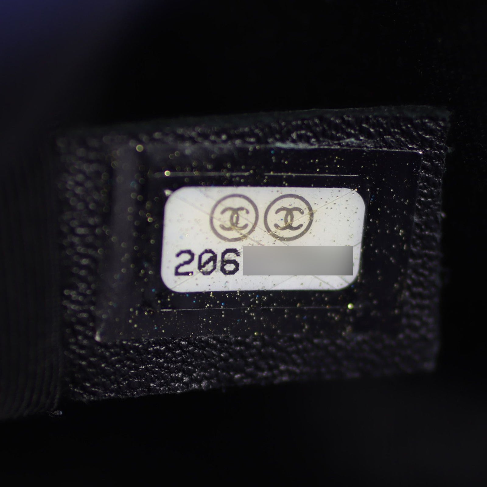 Chanel Boy Old Medium Date code