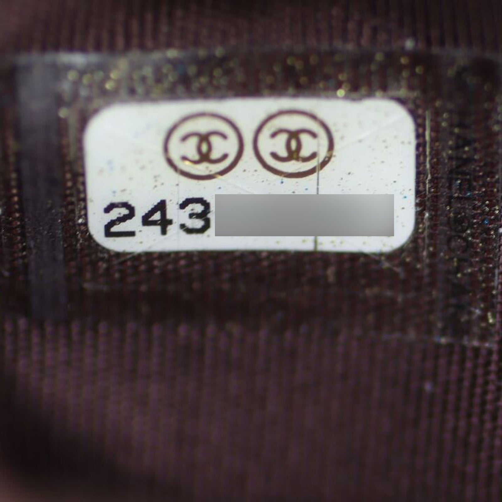 Chanel Trendy Long Wallet Date code