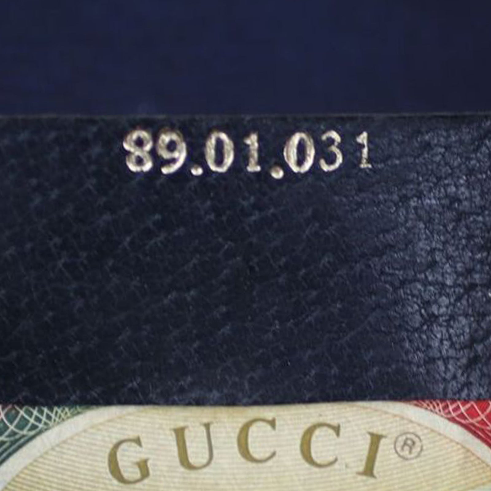 Gucci GG Supreme Vintage Clutch Date code