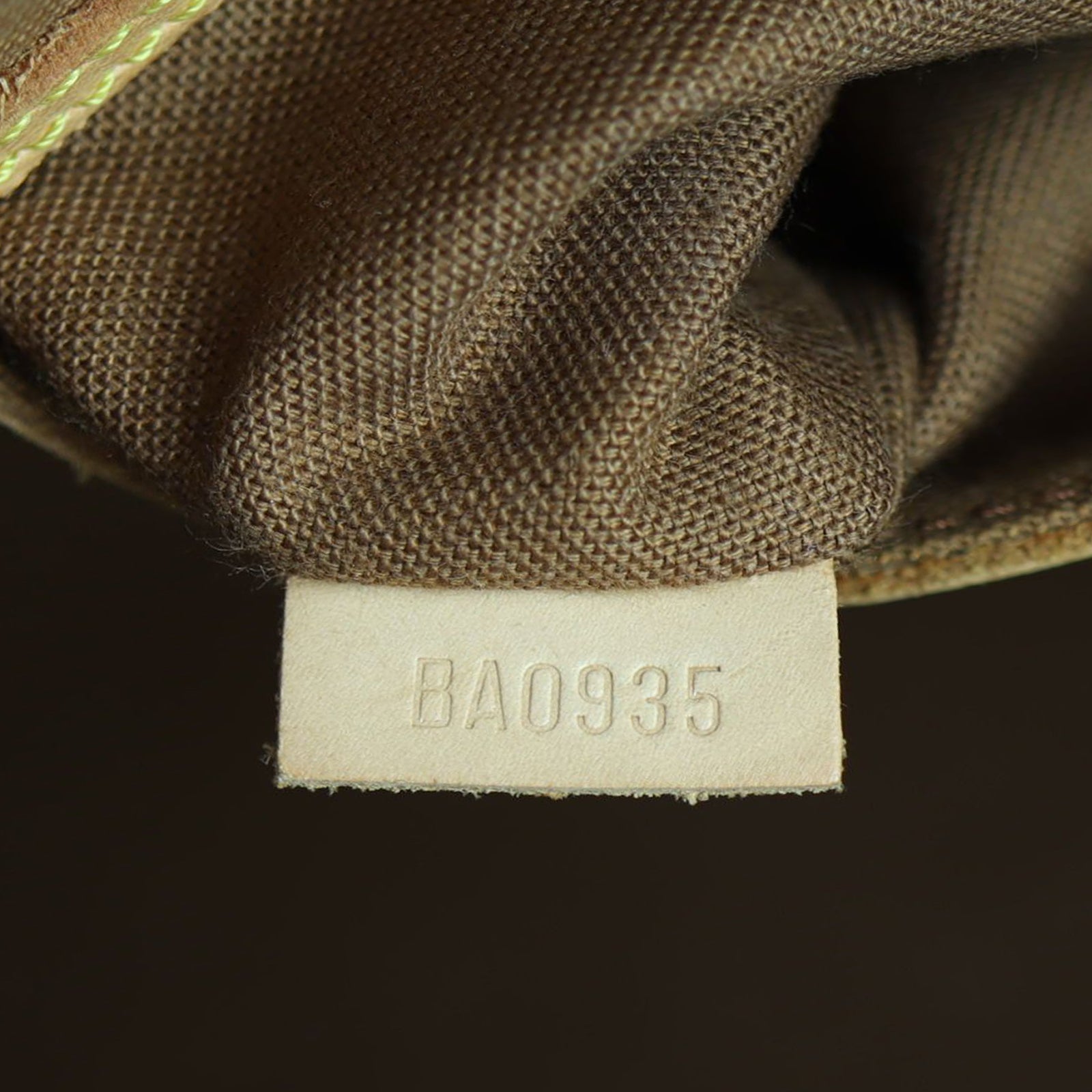 Louis Vuitton Alma PM Monogram Date code