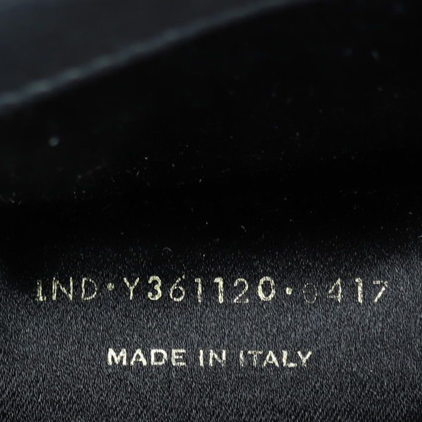 Saint Laurent Belle du Jour Clutch Date code