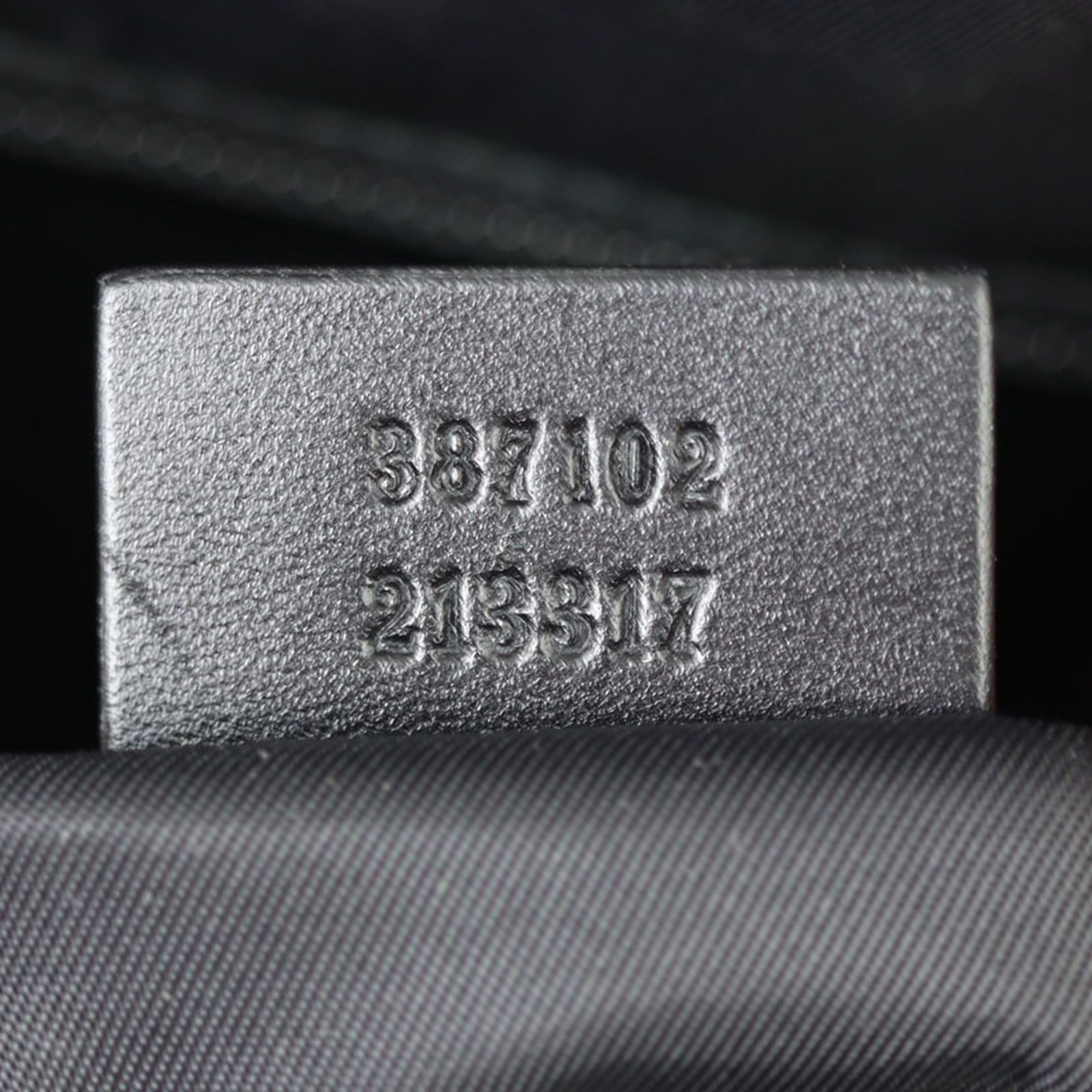 Gucci GG Supreme Web Briefcase Date code