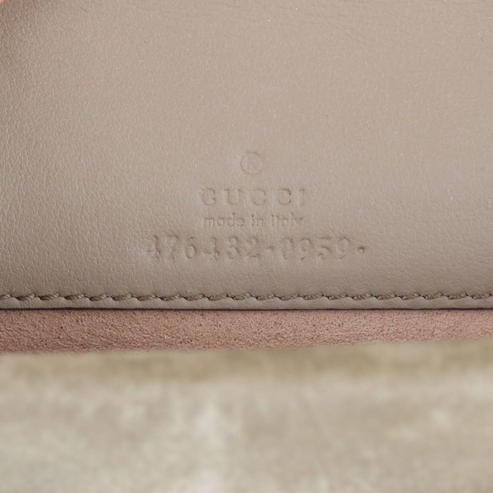 Gucci Dionysus GG Supreme Super Mini Bag Date code