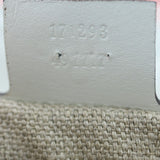 Gucci Embroidered Canvas Peggy Bamboo Hobo Date code