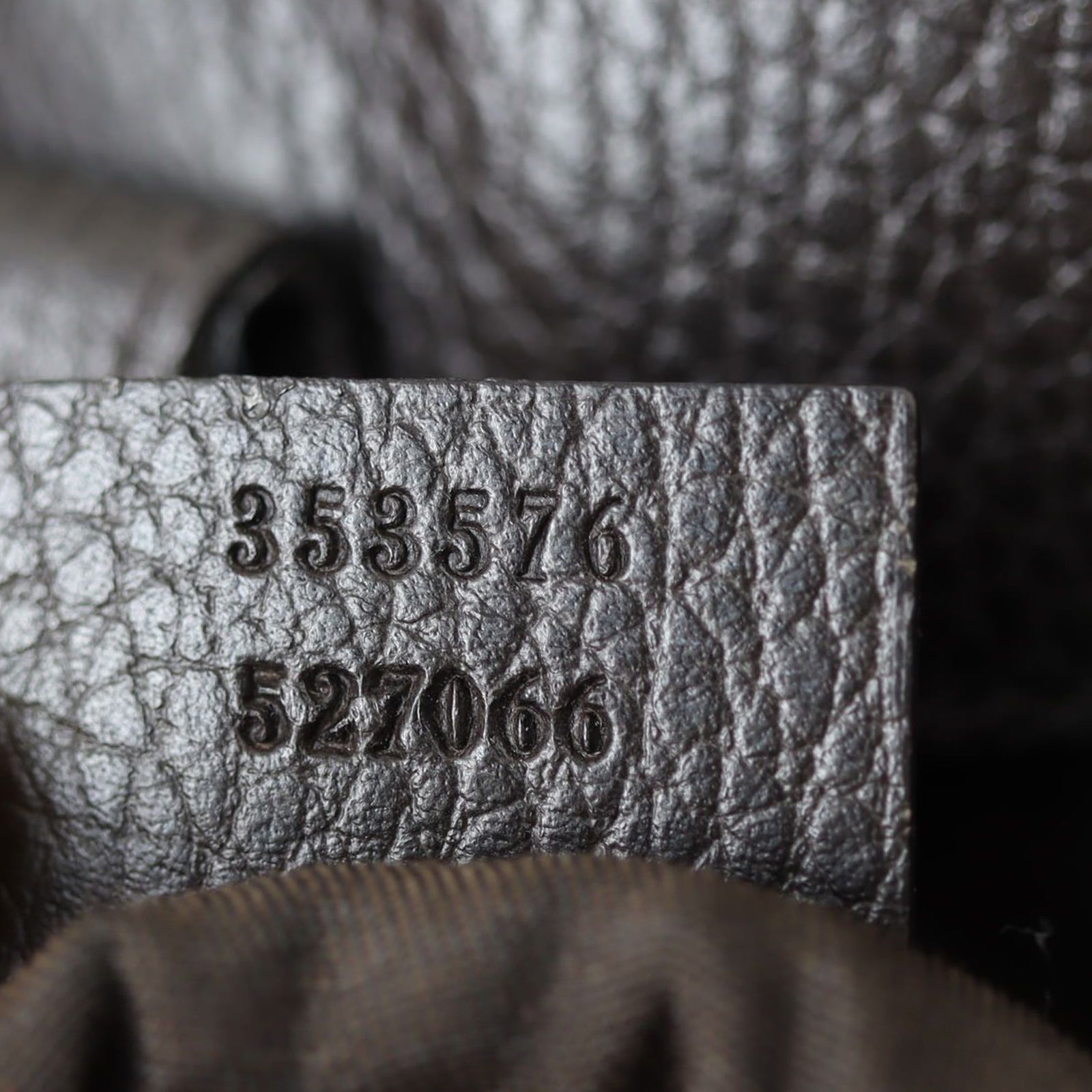 Gucci Interlocking G Leather Tote Date code