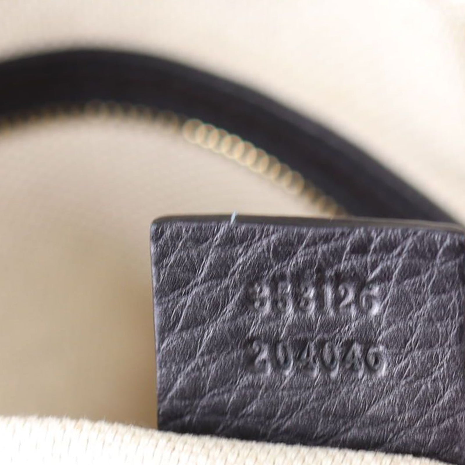 Gucci Soho Chain Bowler Date code