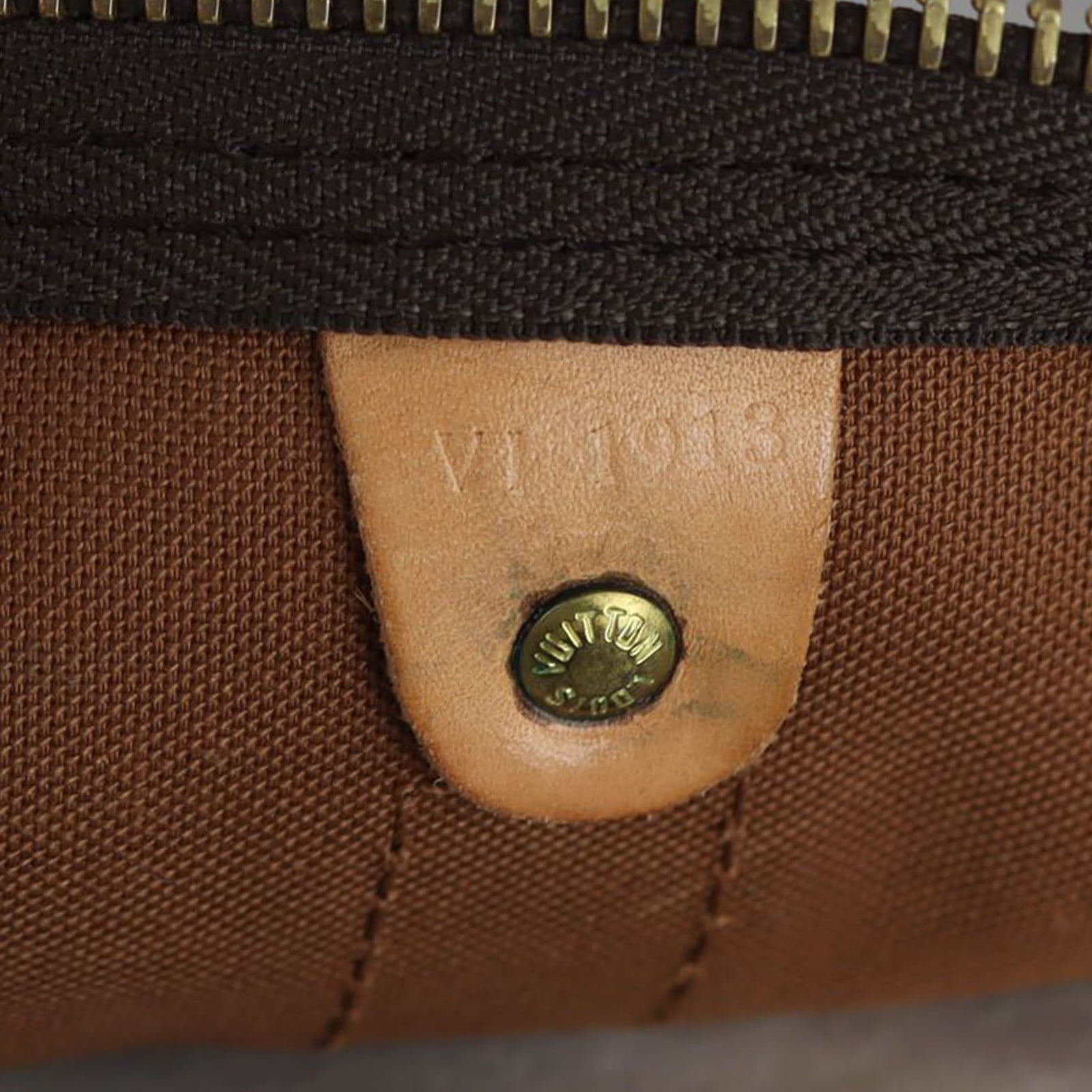 Louis Vuitton Keepall 50 Bandouliere Monogram Date code