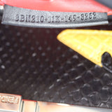 Fendi Peekaboo Monster Python-Trim Date code