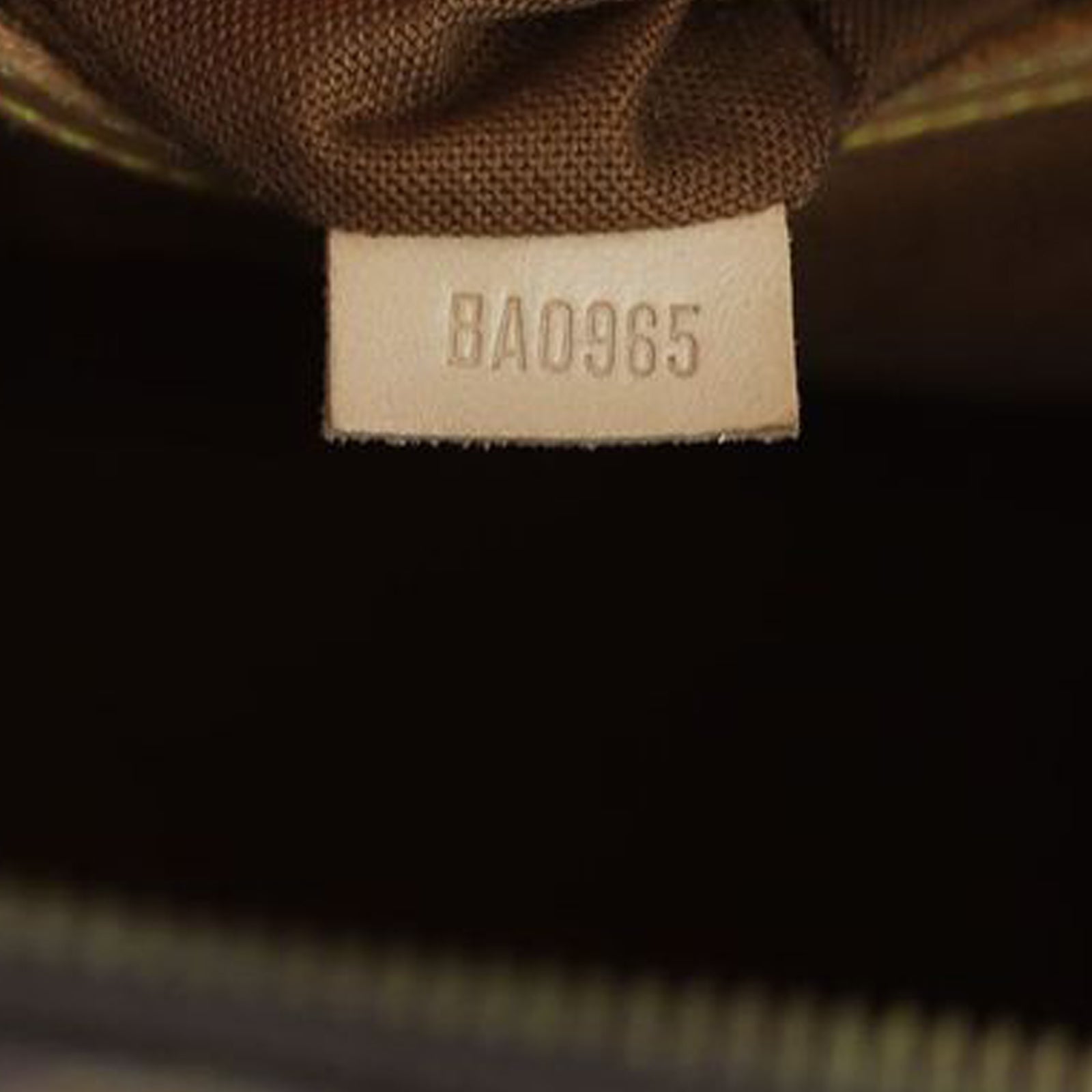 Louis Vuitton Alma PM Monogram Date code