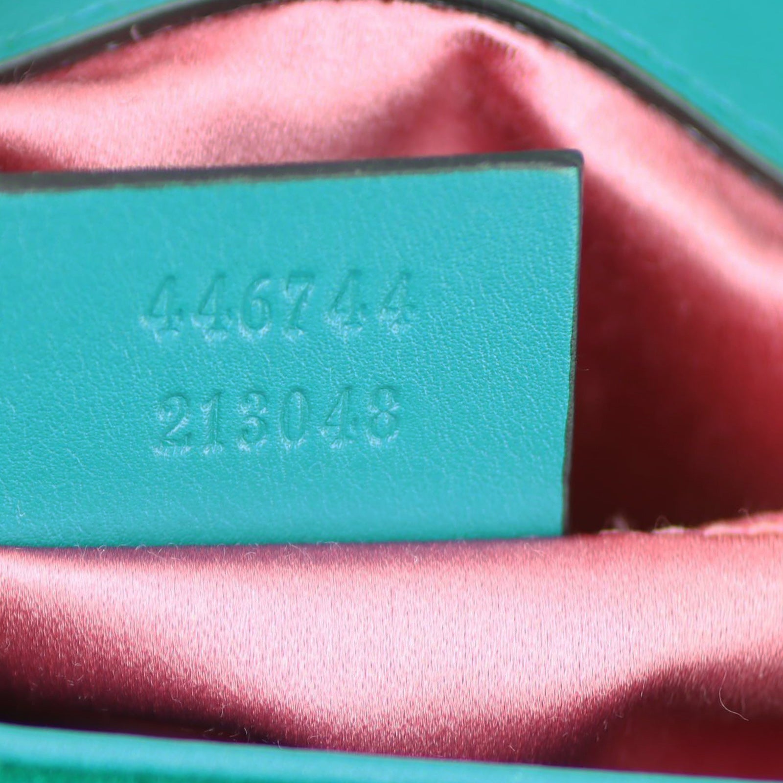 Gucci GG Marmont Velvet Mini Shoulder Bag Date code