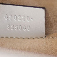 Gucci Sylvie Embroidered Top Handle Mini Bag Date code