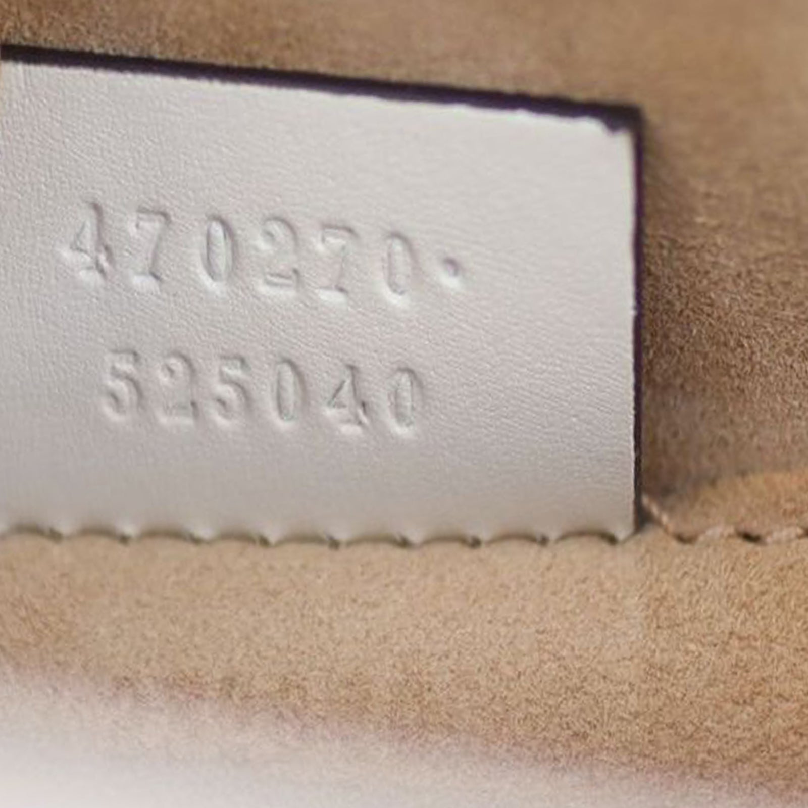 Gucci Sylvie Embroidered Top Handle Mini Bag Date code