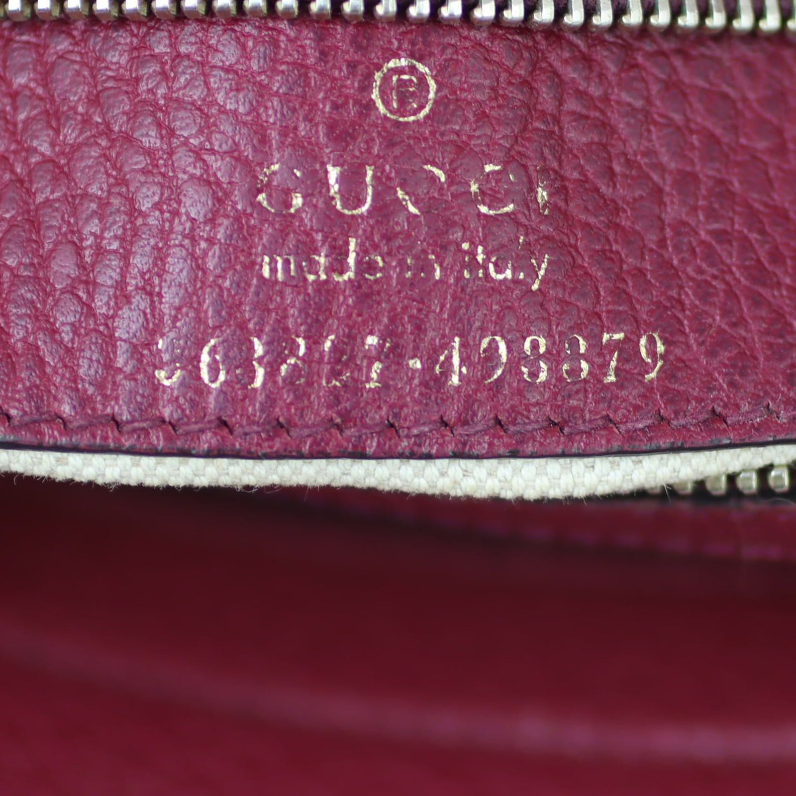 Gucci Swing Mini Leather Tote Date code