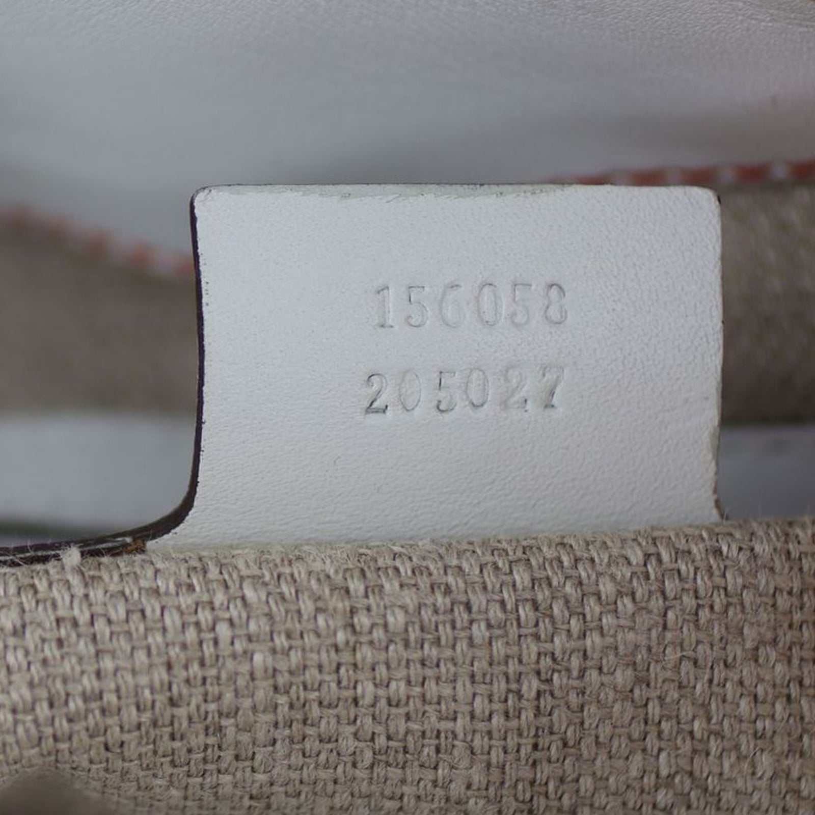 Gucci Positano Large Embroidered Tote Date code