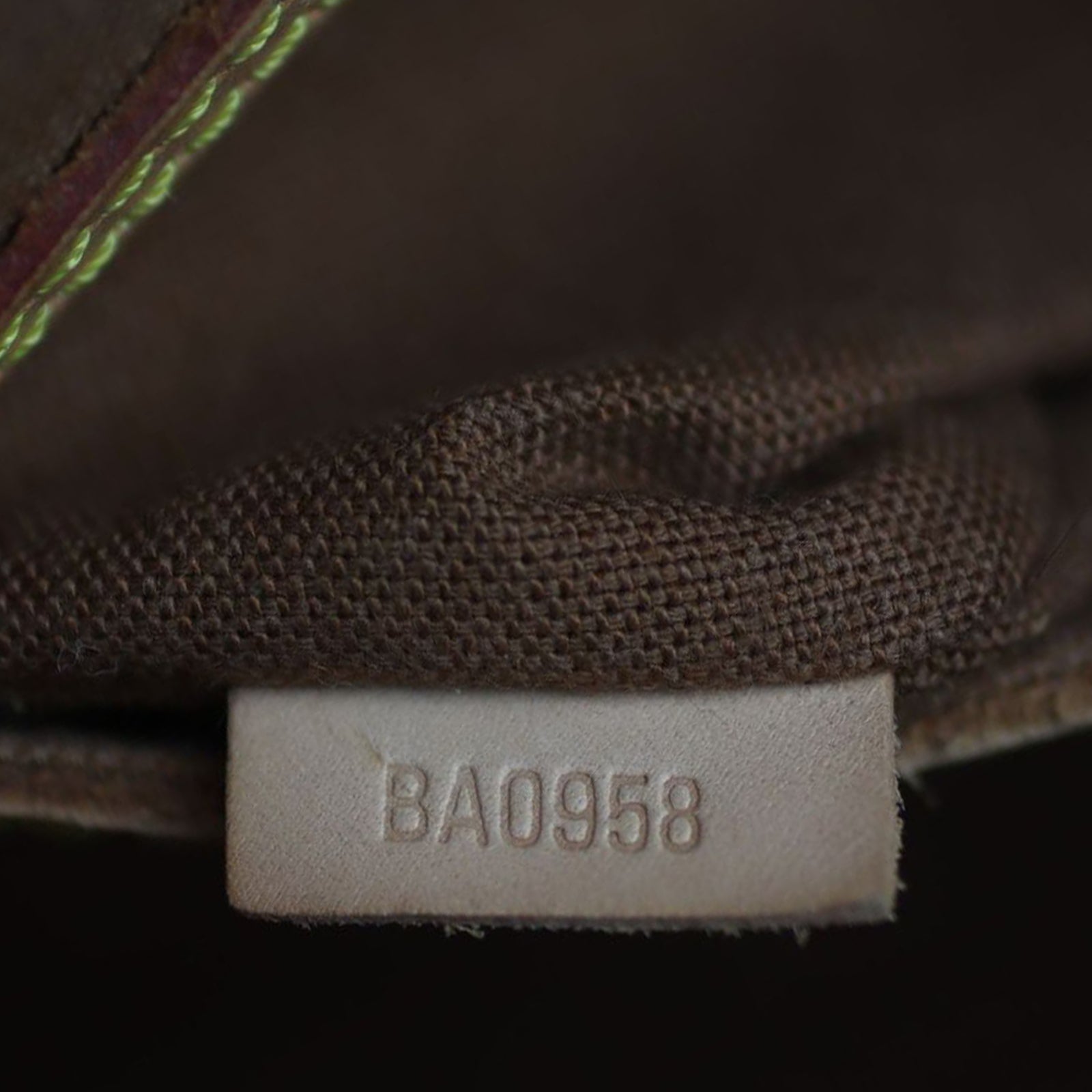 Louis Vuitton Alma PM Monogram Date code