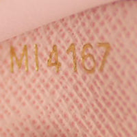 Louis Vuitton Victorine Wallet Damier Azur Rose Ballerine Date code