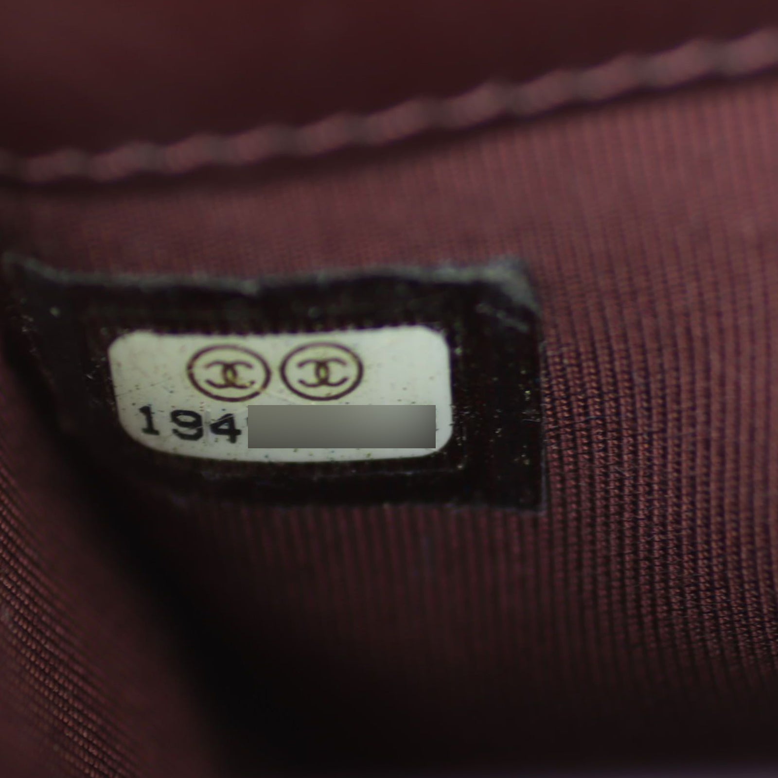 Chanel CC Yen Wallet Date code