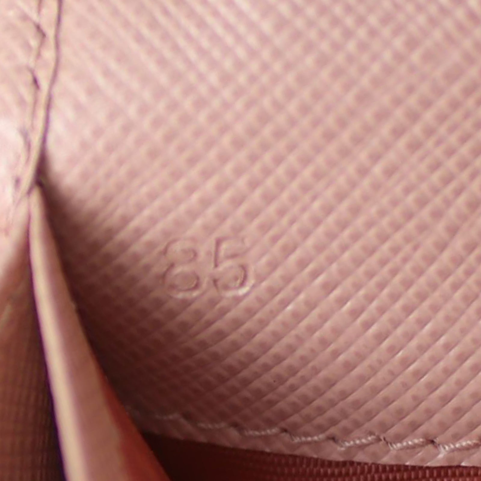 Prada Saffiano Metal Continental Wallet Date code