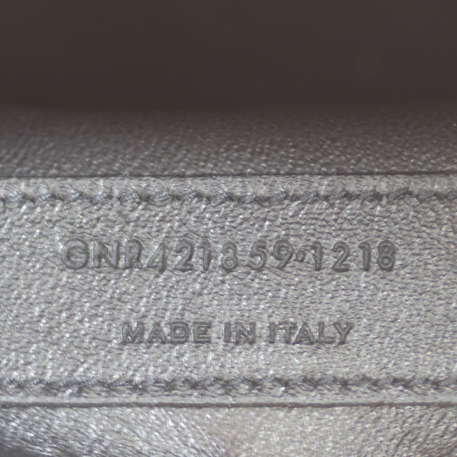 Saint Laurent Sac de Jour Baby Date code