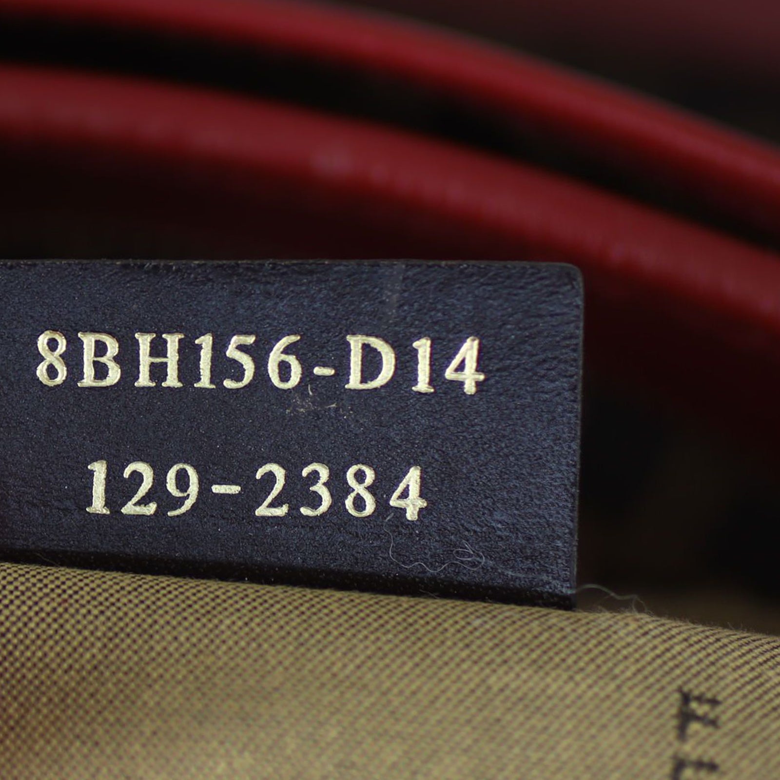 Fendi Zucca Chef Tote Date code