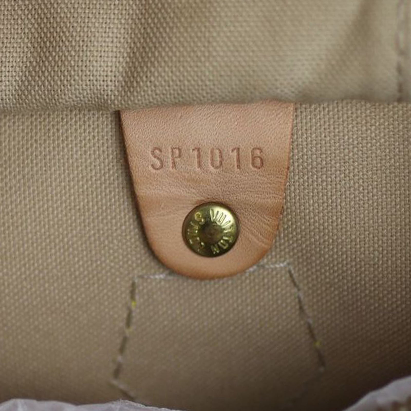 Louis Vuitton Speedy 30 Damier Azur Date code