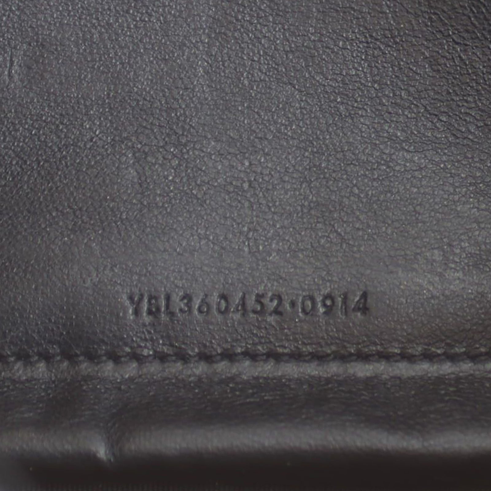 Saint Laurent Monogram Envelope Chain Wallet Date code