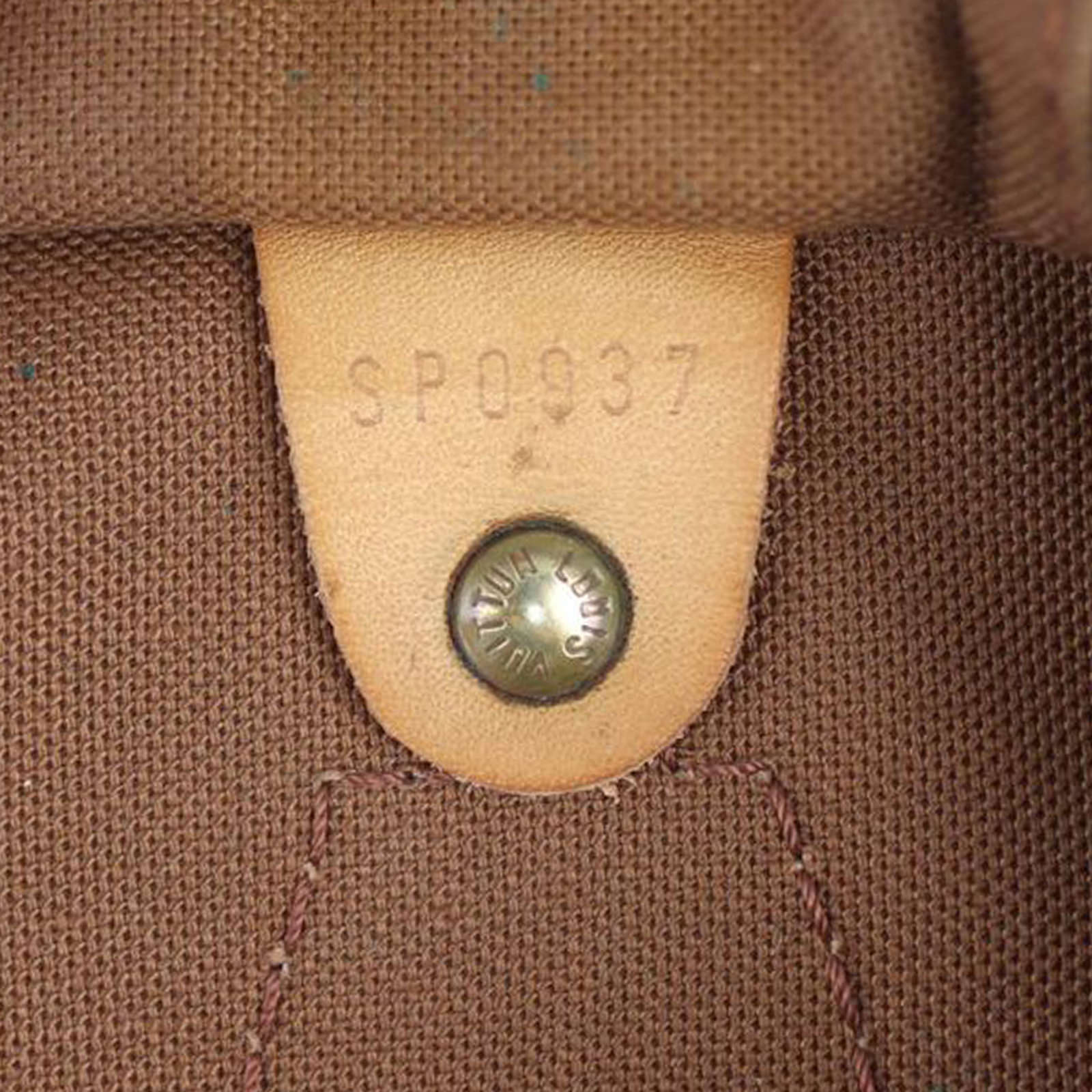 Louis Vuitton Speedy 30 Monogram Date code