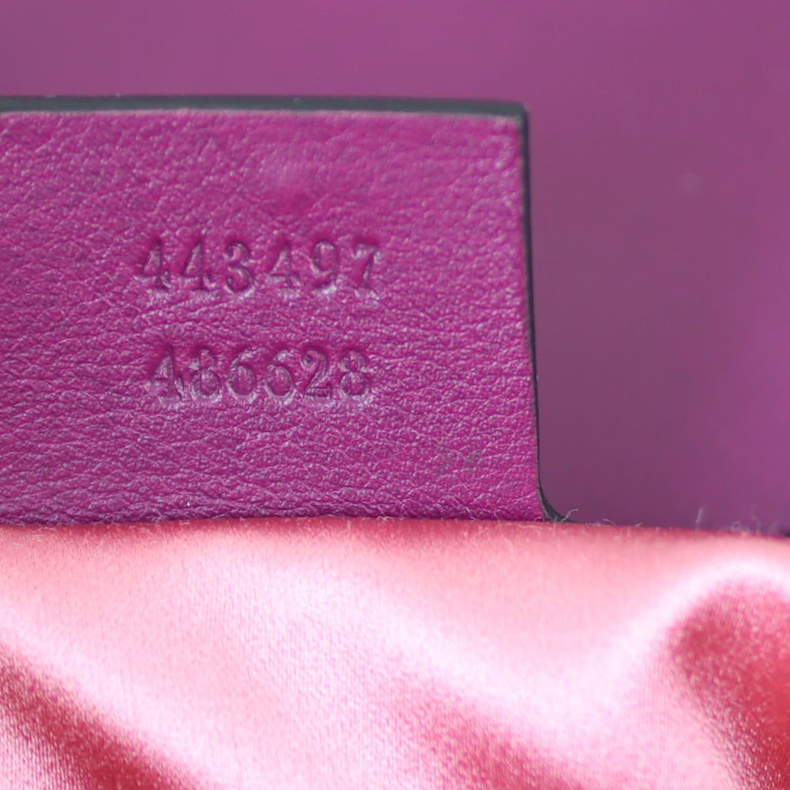 Gucci GG Marmont Velvet Small Shoulder Bag Date Code