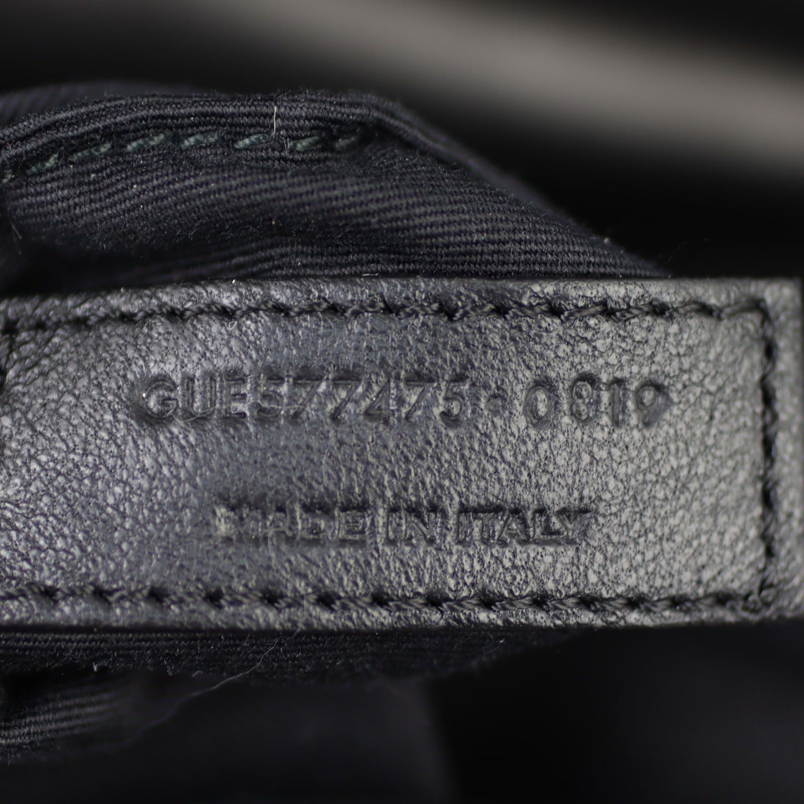 Saint Laurent Loulou Puffer Medium Date code