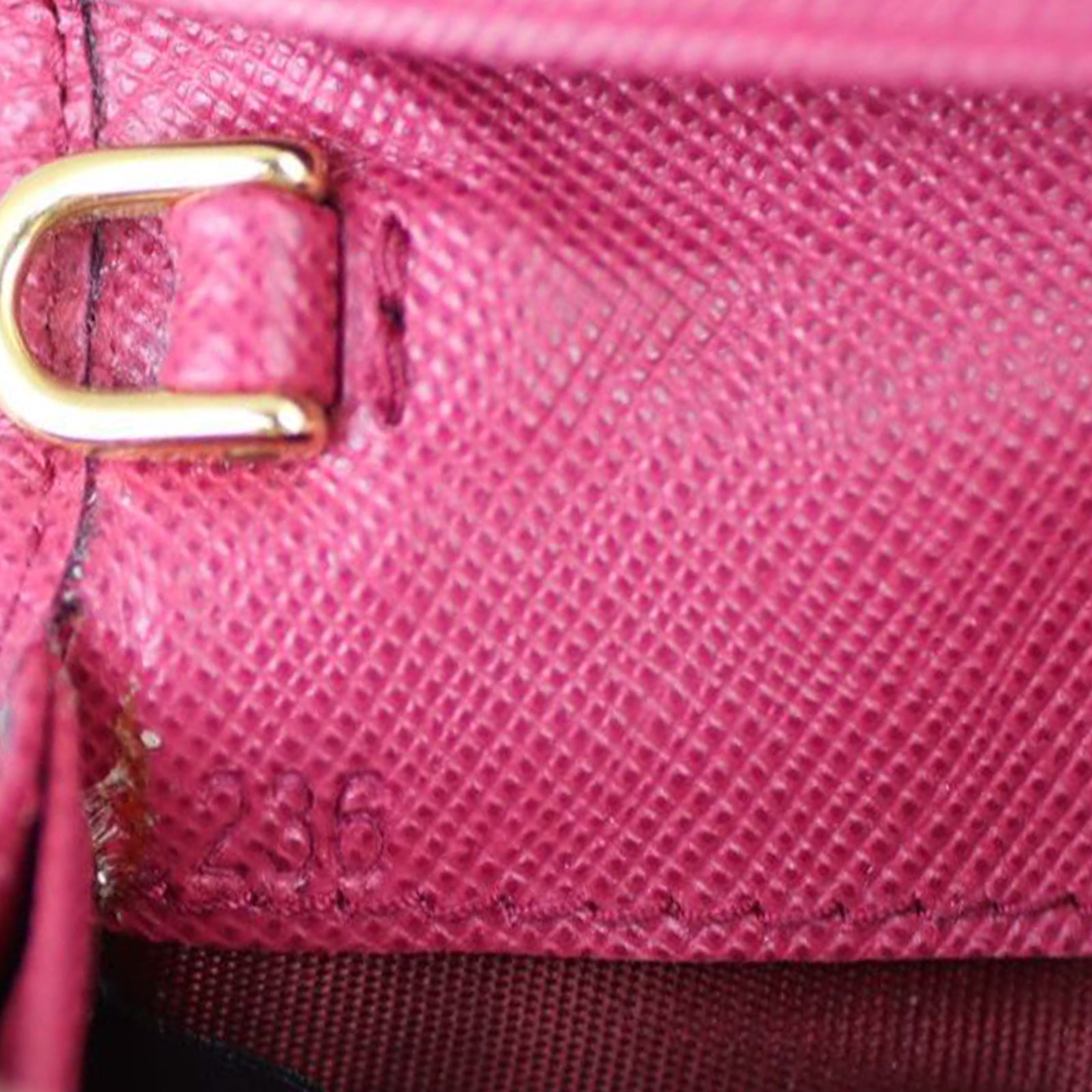 Prada Saffiano Compact Wallet Date code