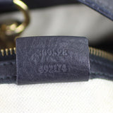 Gucci Twill Plait G Leather Hobo Date code