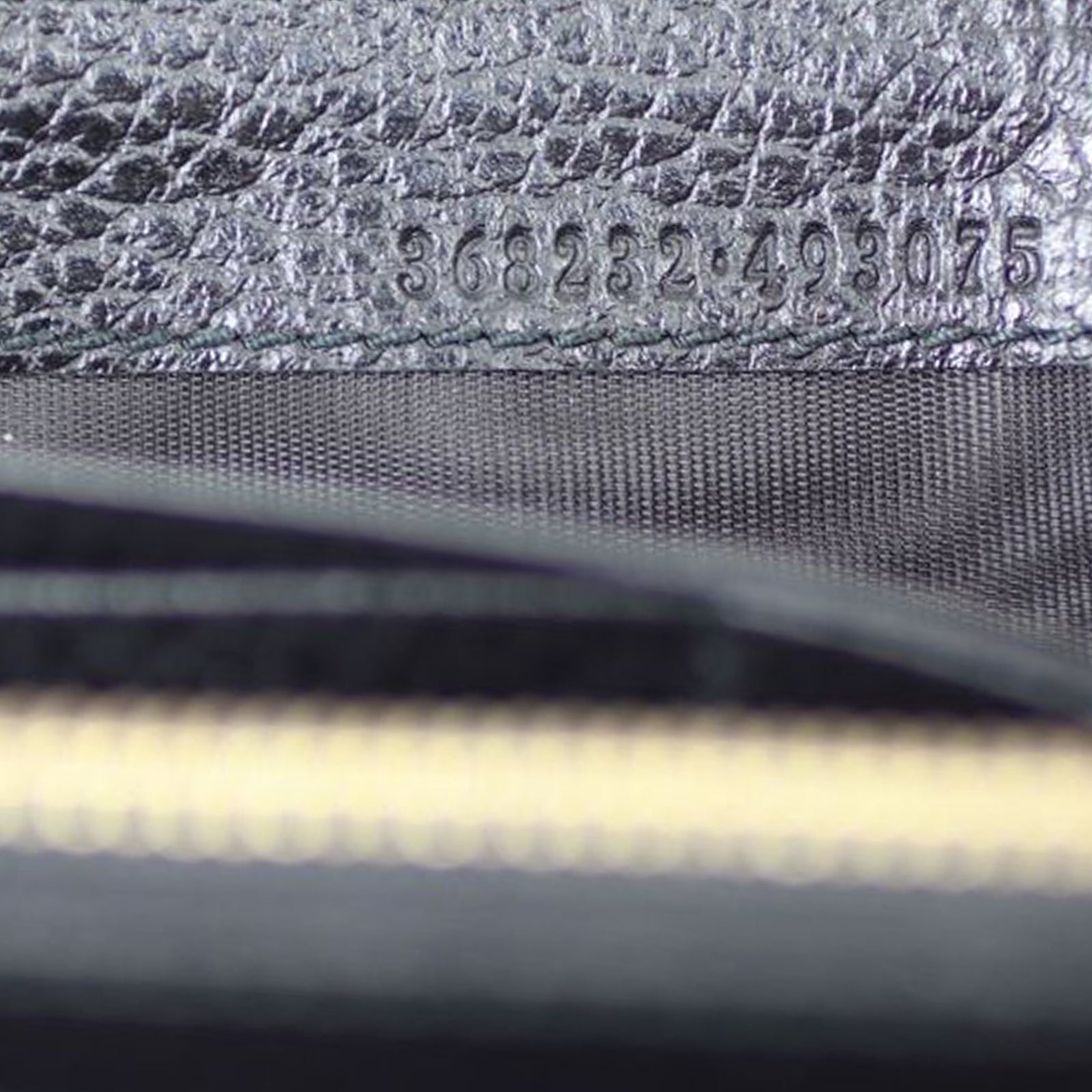 Gucci Zip Around Wallet Date code