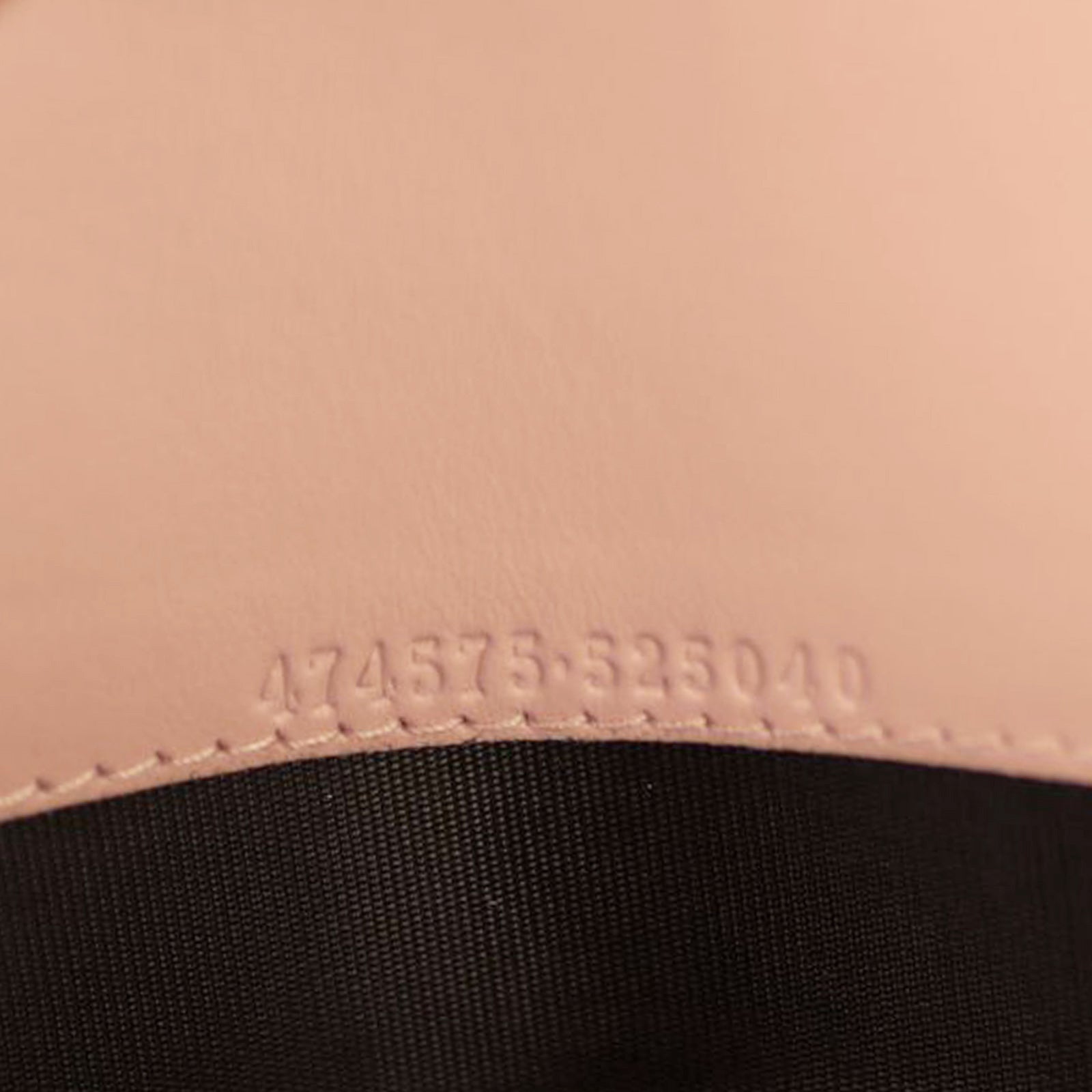 Gucci GG Marmont Matelasse Chain Wallet Date code