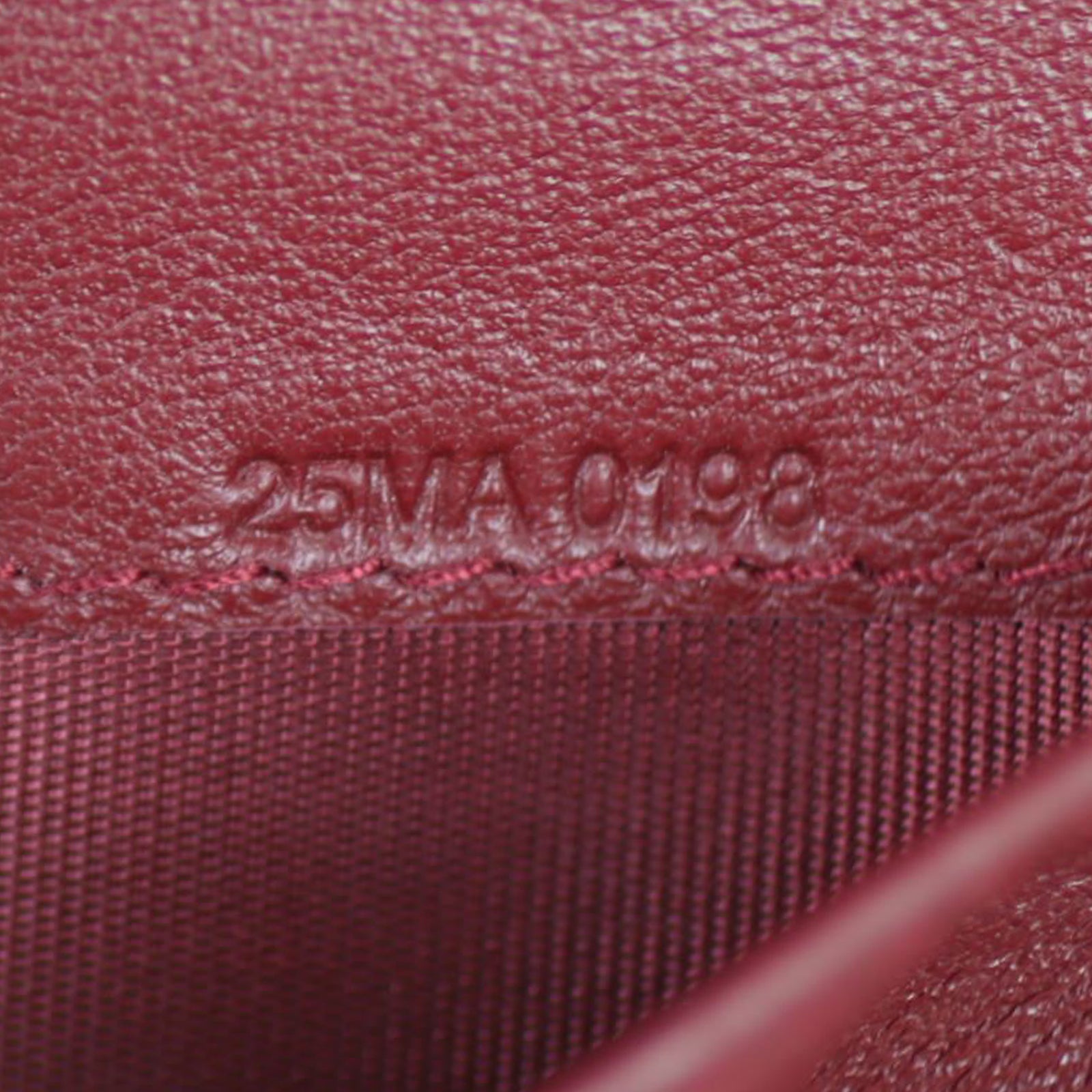 Dior Lady Dior Compact Wallet Date code