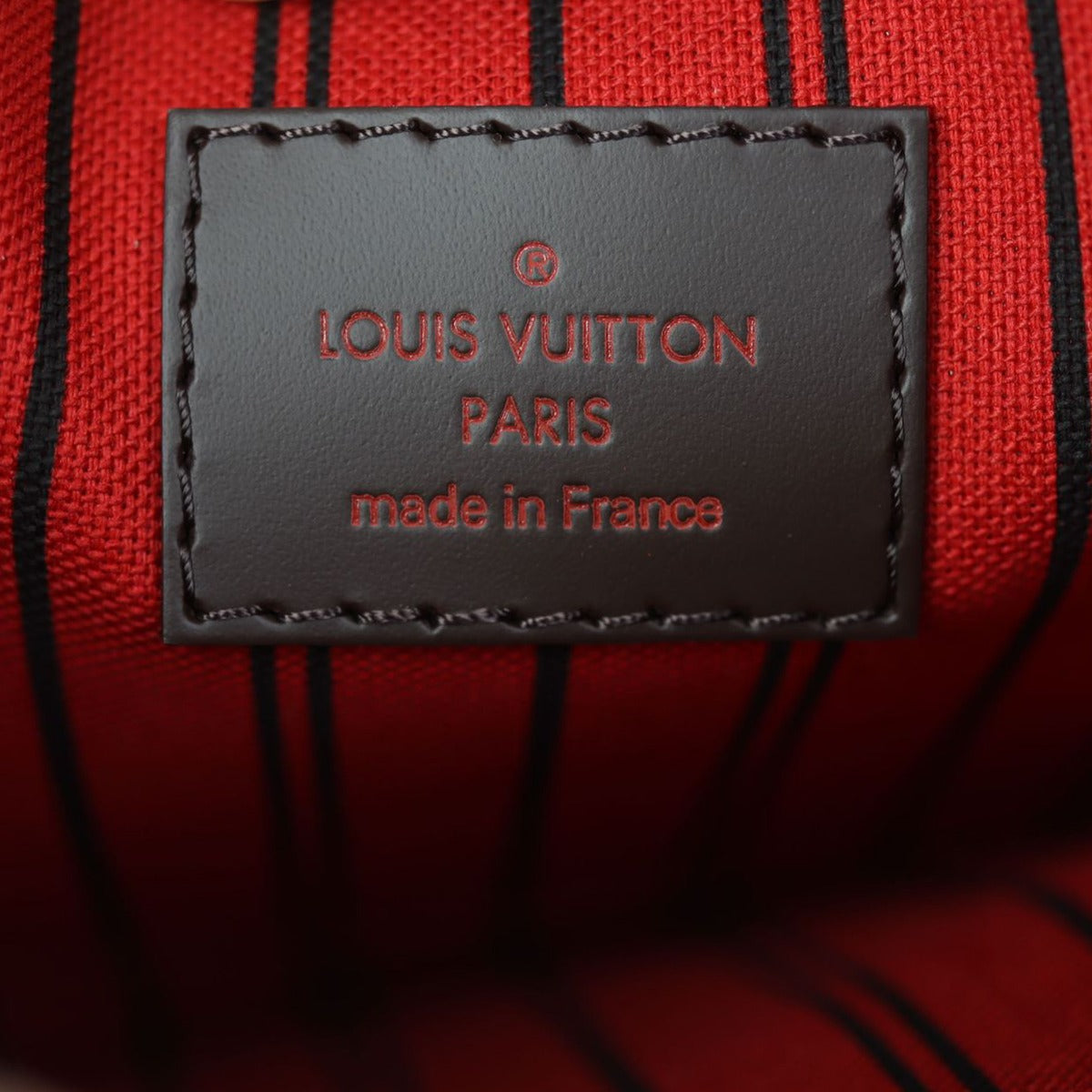 Louis Vuitton Neverfull MM Damier Ebene Stamp
