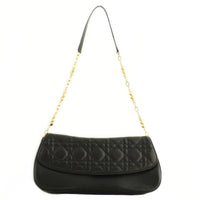 Dior Cannage Perforated Leather Shoulder Bag Front