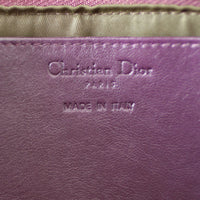 Dior Patent Cannage Lady Dior Clutch Stamp