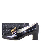 Dior Cannage Lady Dior Wallet On Chain Shoe