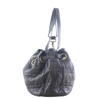 Dior Cannage Drawstring Tote Bag Right