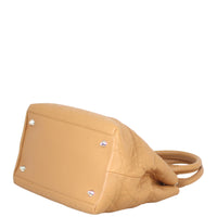 Dior Cannage Top Handle Soft Tote Corner