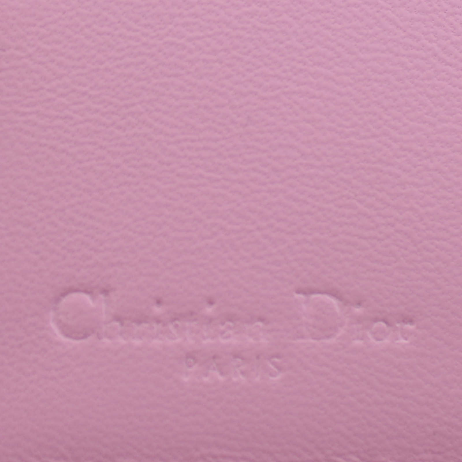 Dior Lady Dior Lambskin Card Holder Stamp