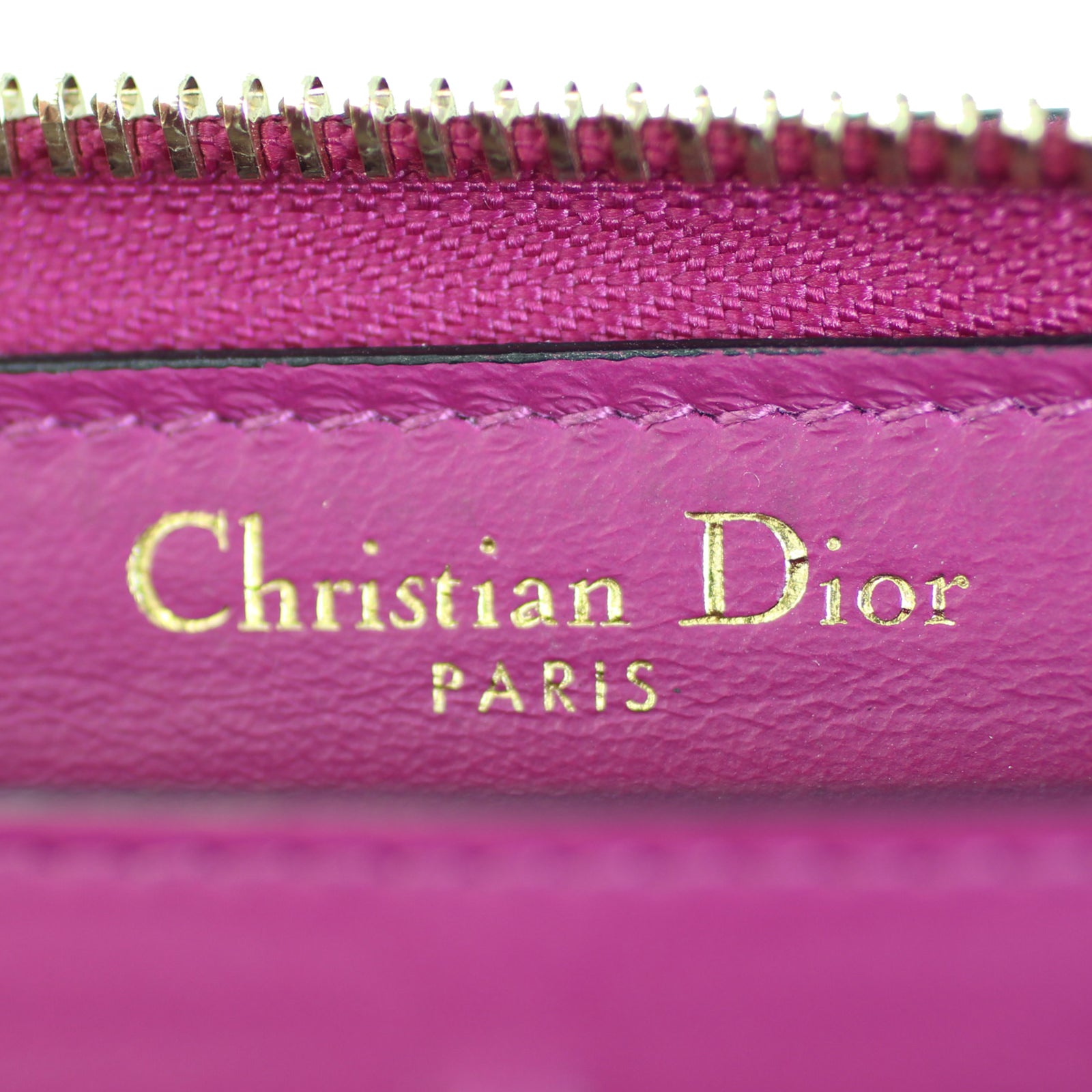 Dior Continental Wallet Stamp