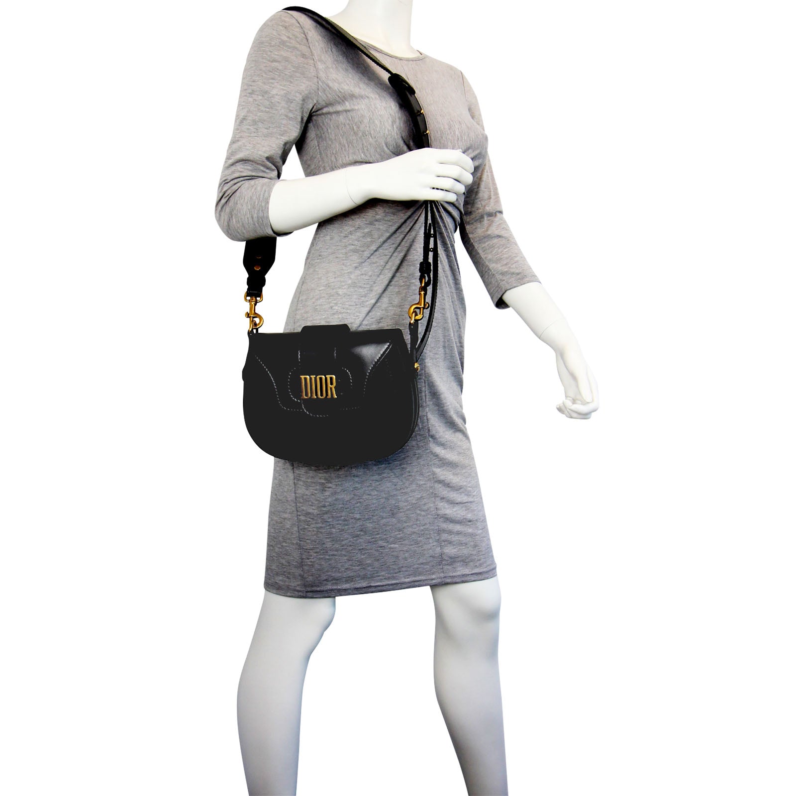 Dior D-Fence Saddle Bag Mannequin