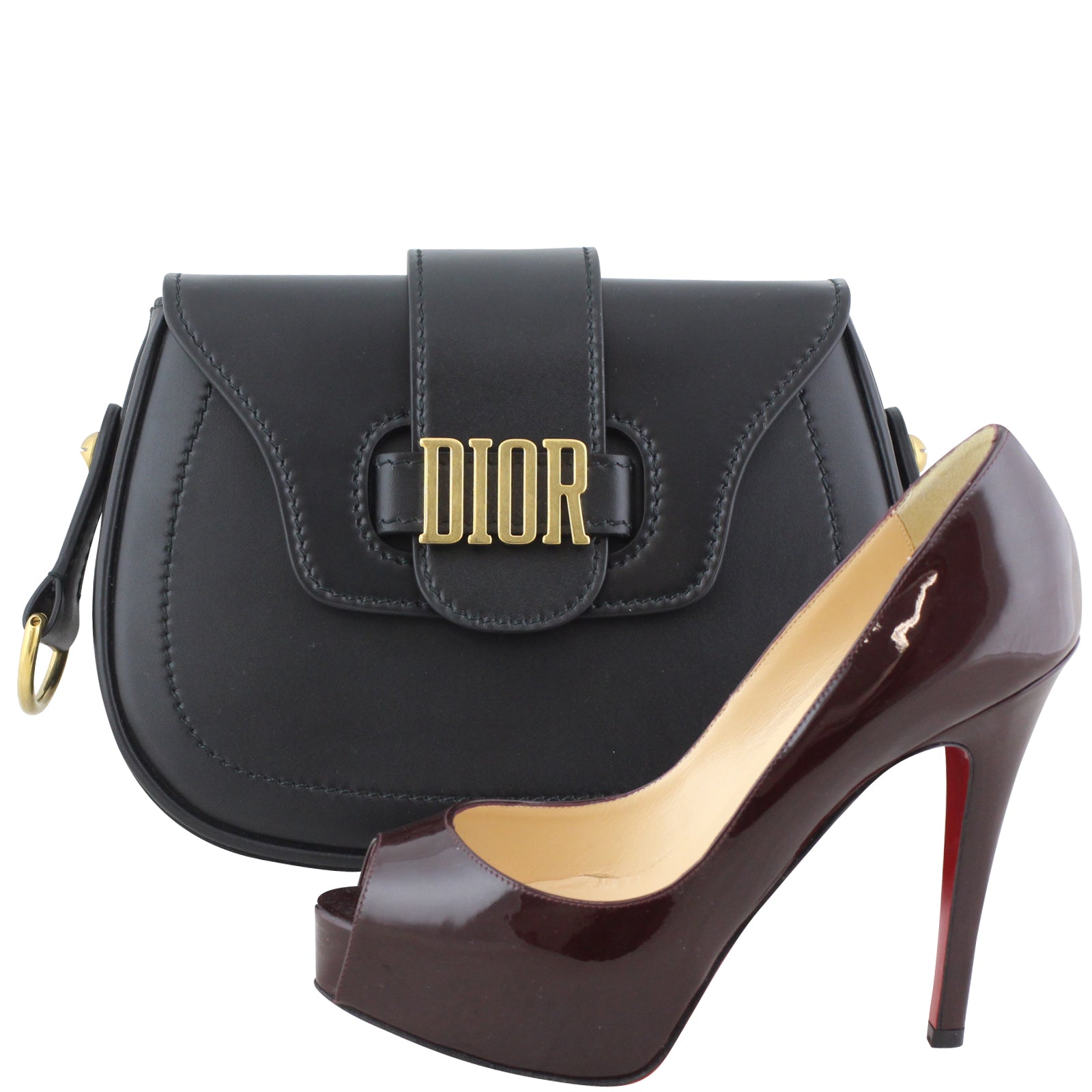 Dior D-Fence Saddle Bag Scale