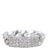 Dior Diamond Chain Ring Front