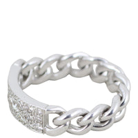 Dior Diamond Chain Ring Side