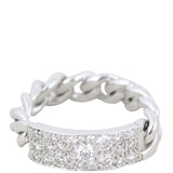 Dior Diamond Chain Ring Top
