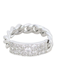 Dior Diamond Chain Ring Top